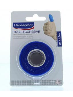 Cohesive finger tape blauw