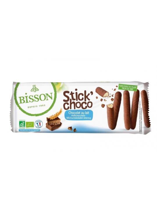 Stick choco melkchocolade bio
