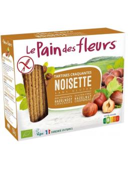 Krokante bio crackers met hazelnoot glutenvrij