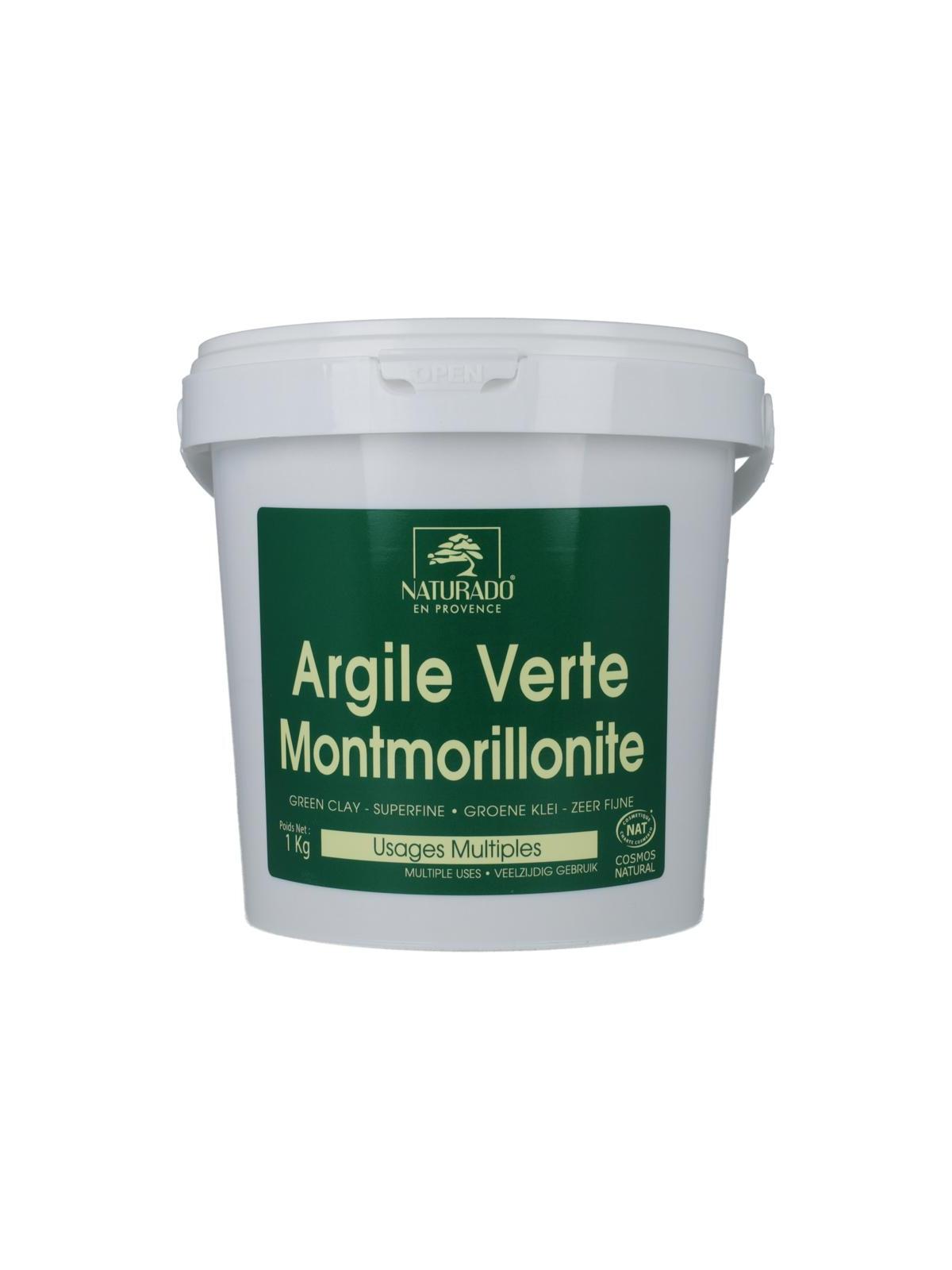 Groene klei montmorillon emmer