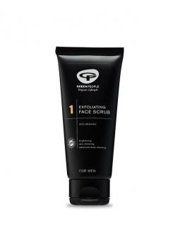 Men face scrub exfoliating