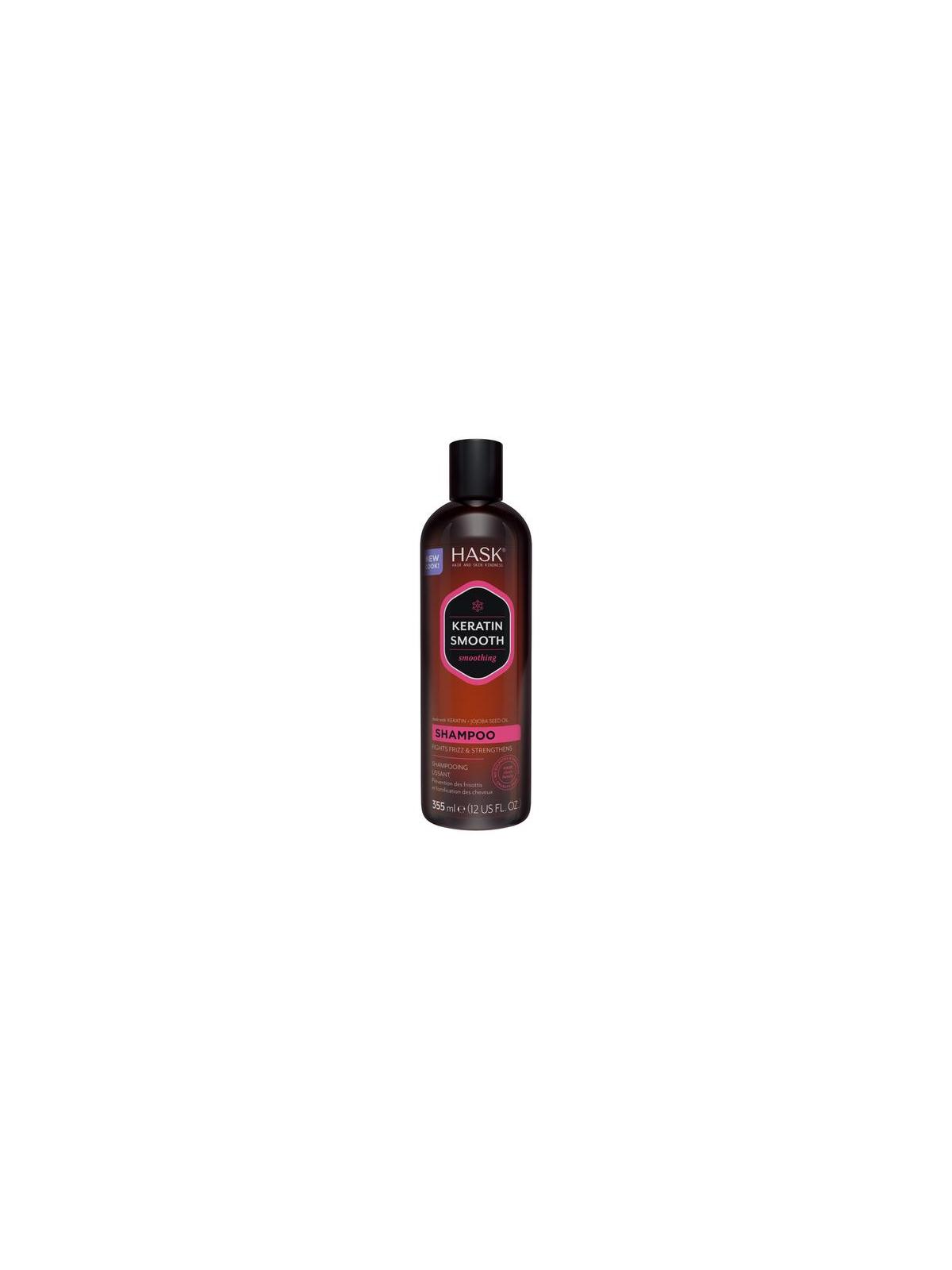 Keratin protein smoothing shampoo