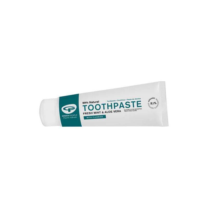Fresh mint & aloe vera fluoride toothpaste