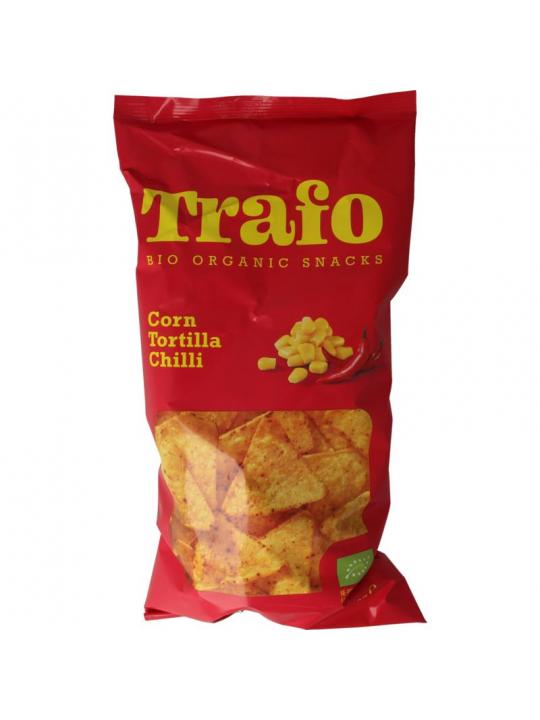 Tortilla chips chili bio