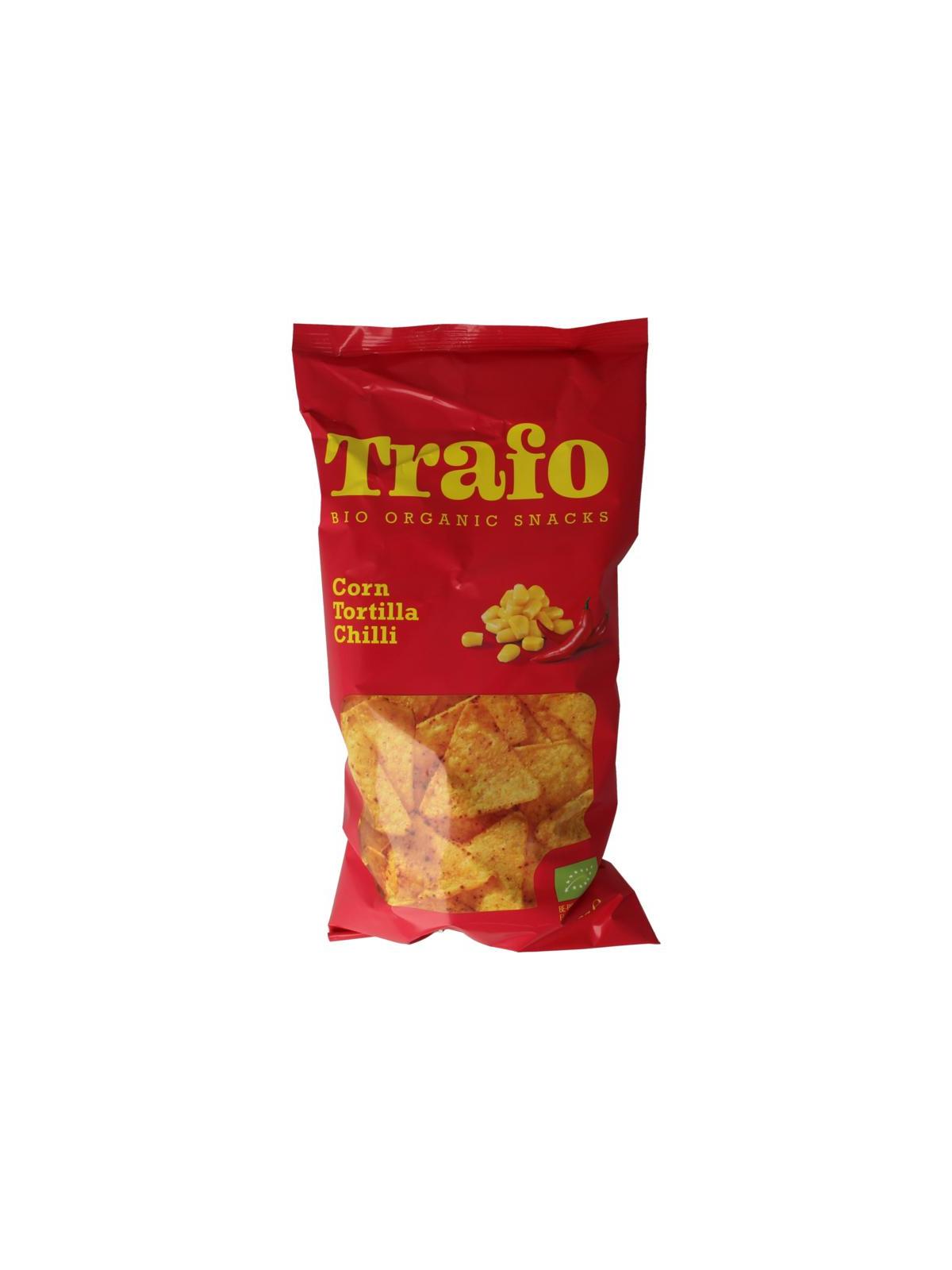 Tortilla chips chili bio