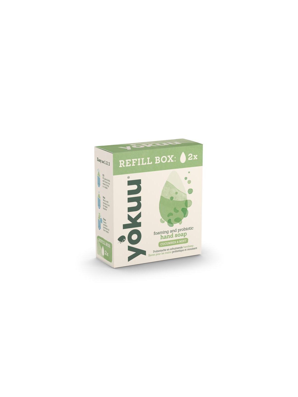 Handzeep cucumber & mint refill