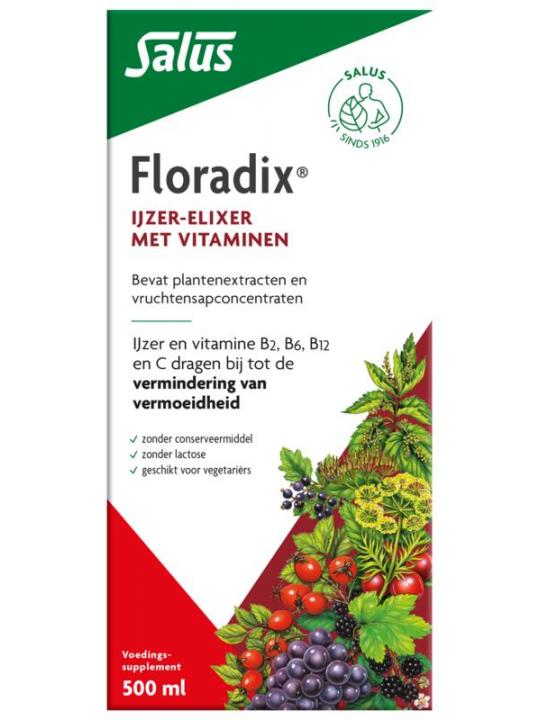 Floradix ijzer elixer