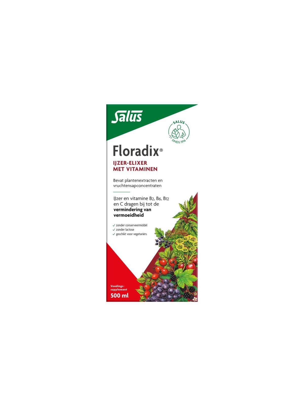 Floradix ijzer elixer