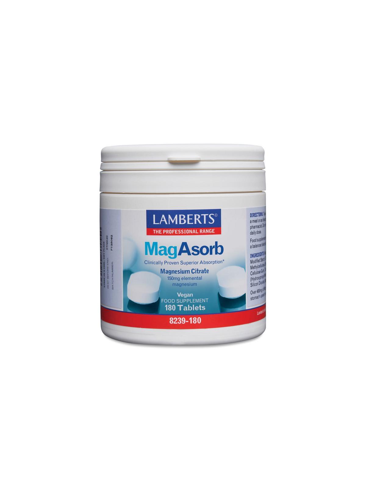 MagAsorb (magnesium citraat) 150mg