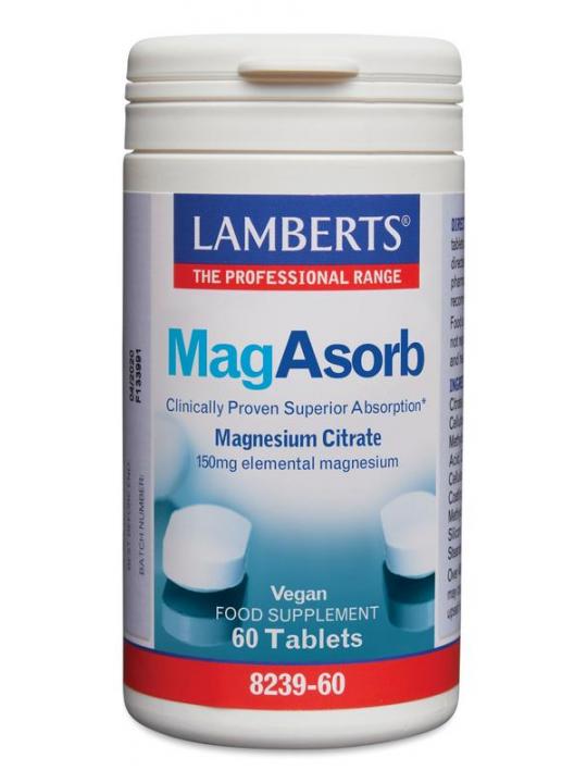 MagAsorb (magnesium citraat) 150mg
