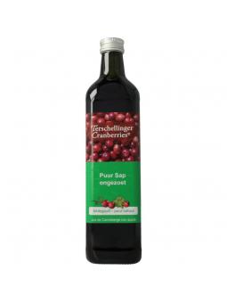 Cranberrysap ongezoet bio