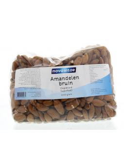 Amandelen bruin ongebrand raw