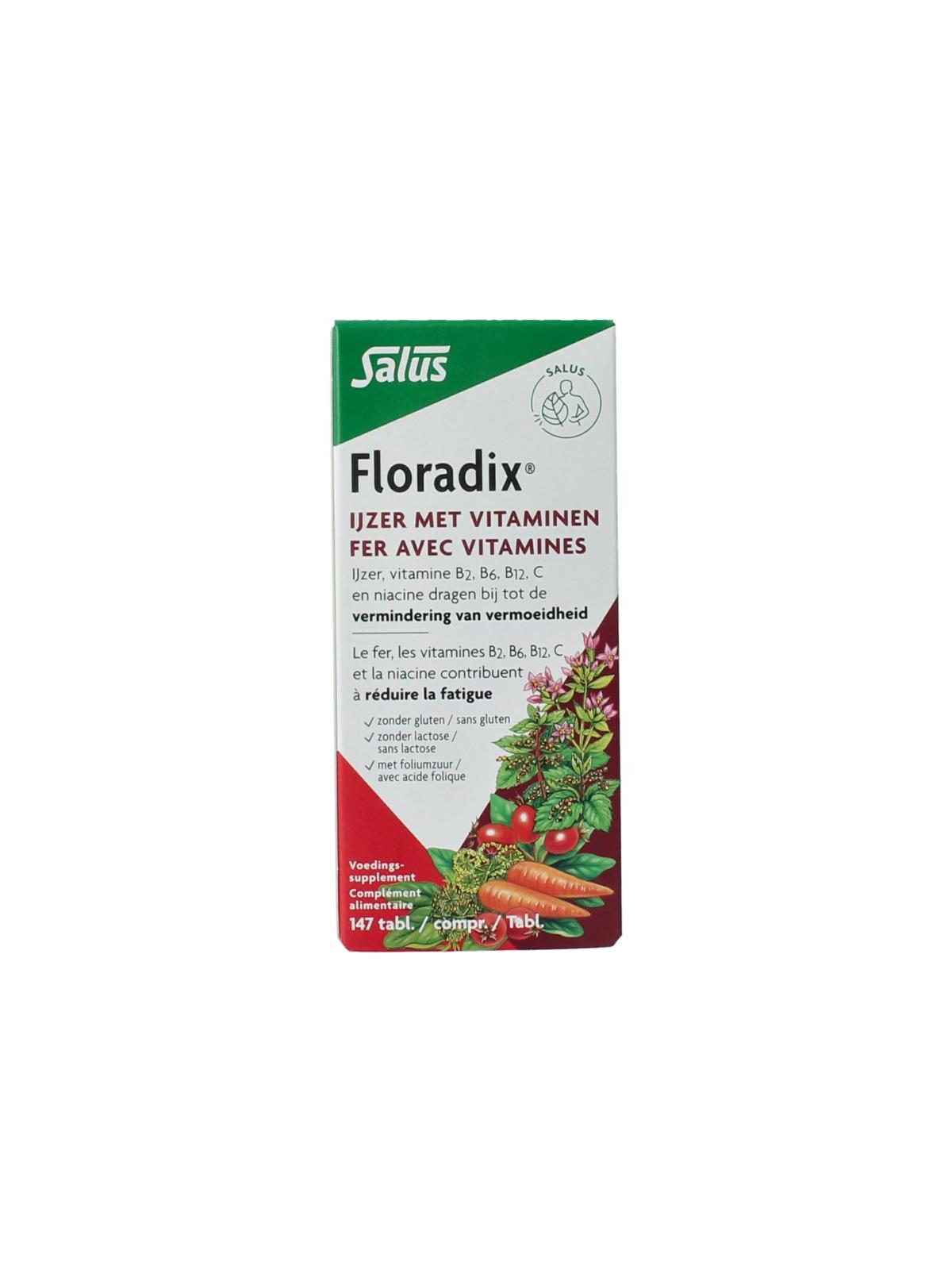 Floradix ijzer tabletten