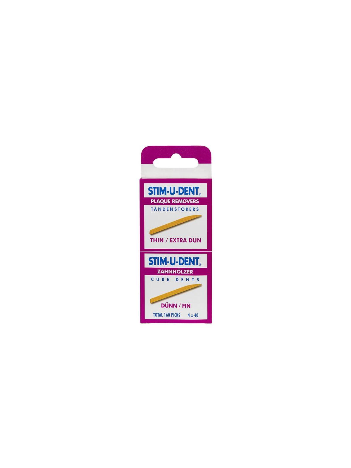 Tandenstokers dun 4 x 40 stuks