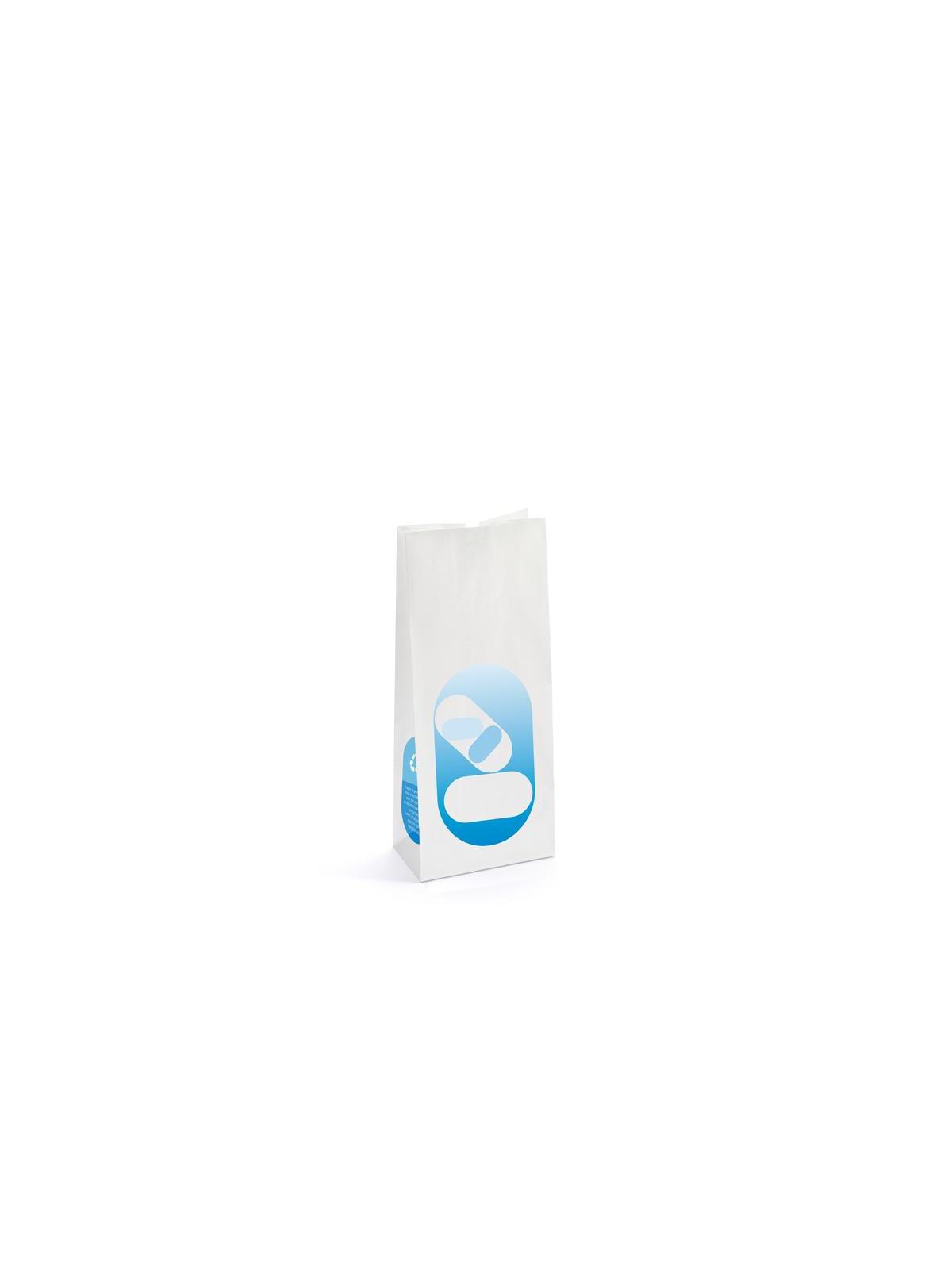 Zak blokbodem 60 gram 80 x 50 x 220 met duimgat