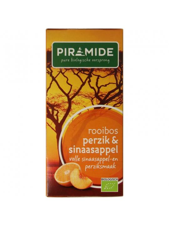 Rooibos perzik sinaasappel thee bio