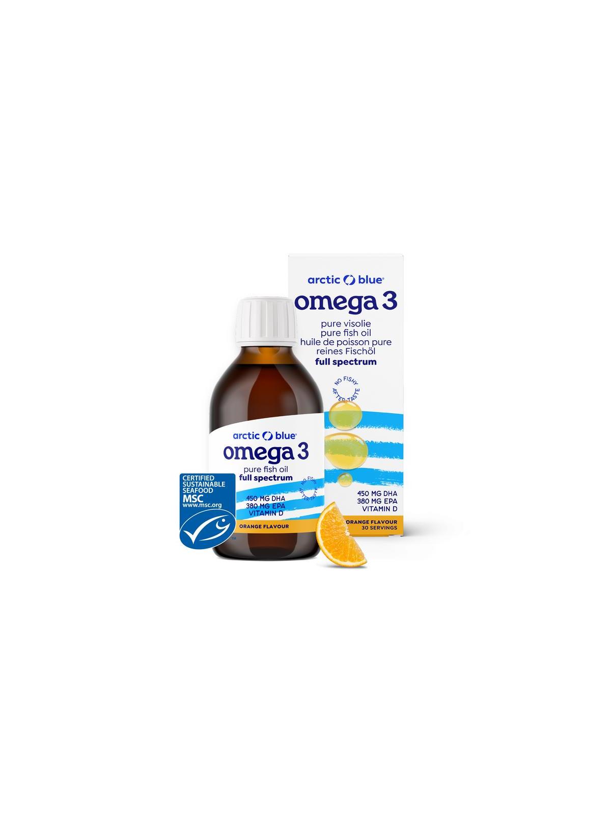 Omega 3 pure visolie met vitamine D