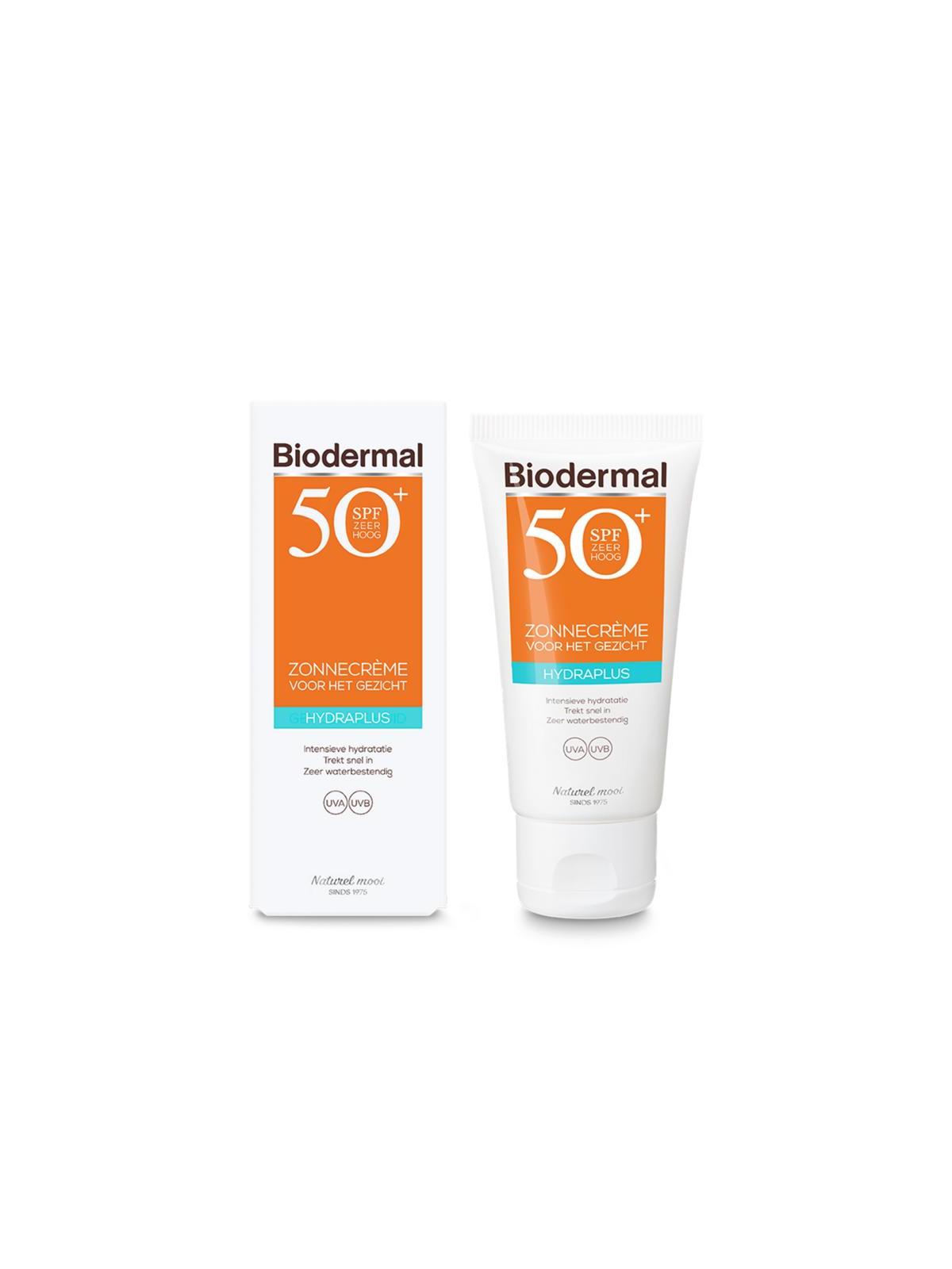 Zonnecreme gezicht hydraplus SPF50