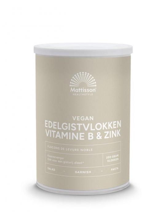 Edelgistvlokken vitamine B12 + zink