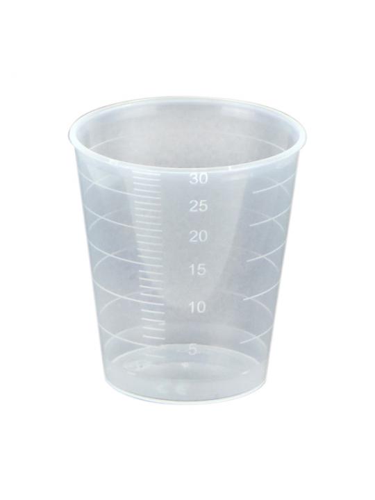 Inneem/maatbekers PP 25/30ml