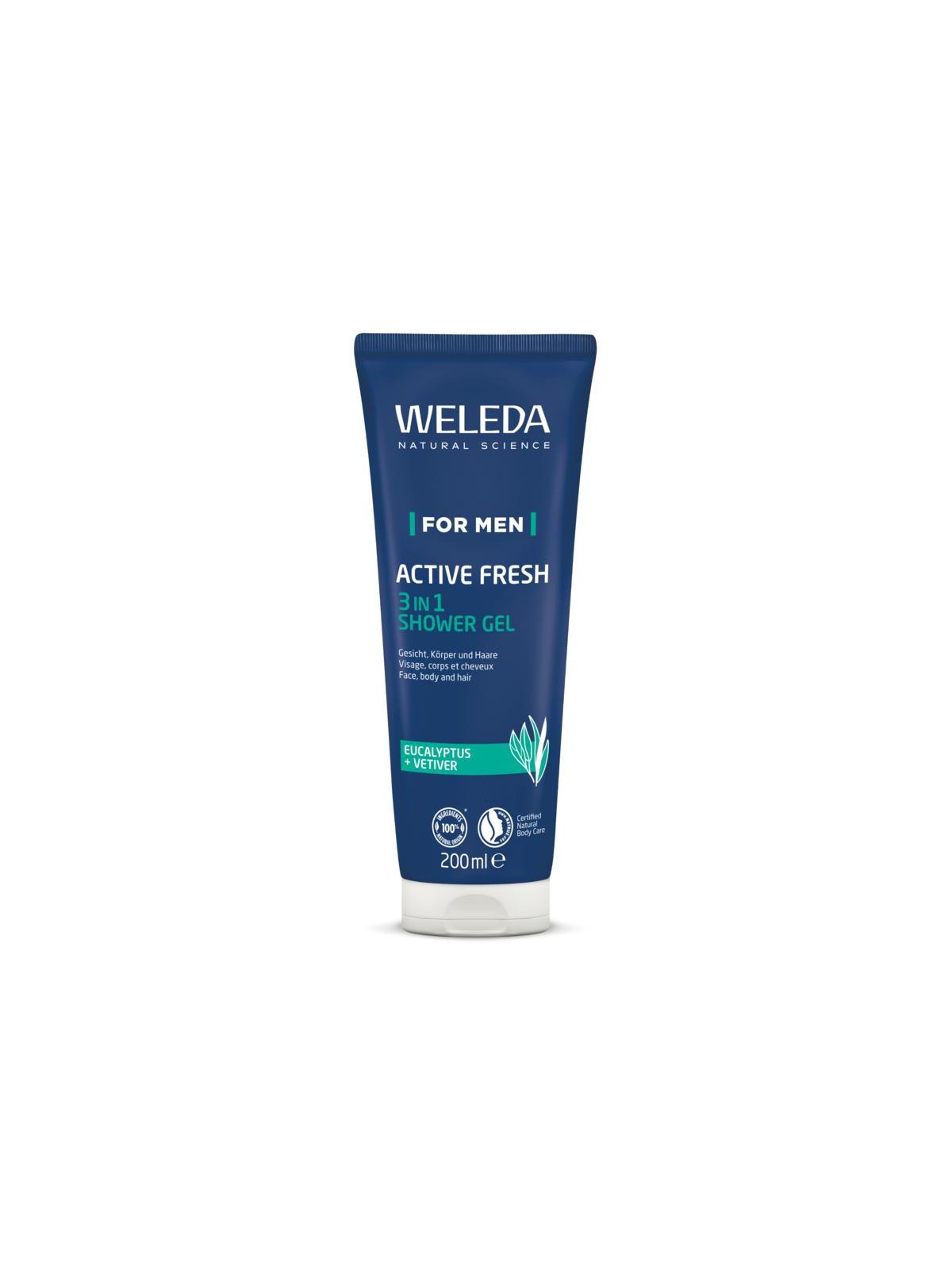 Men active fresh 3-in-1 douchegel