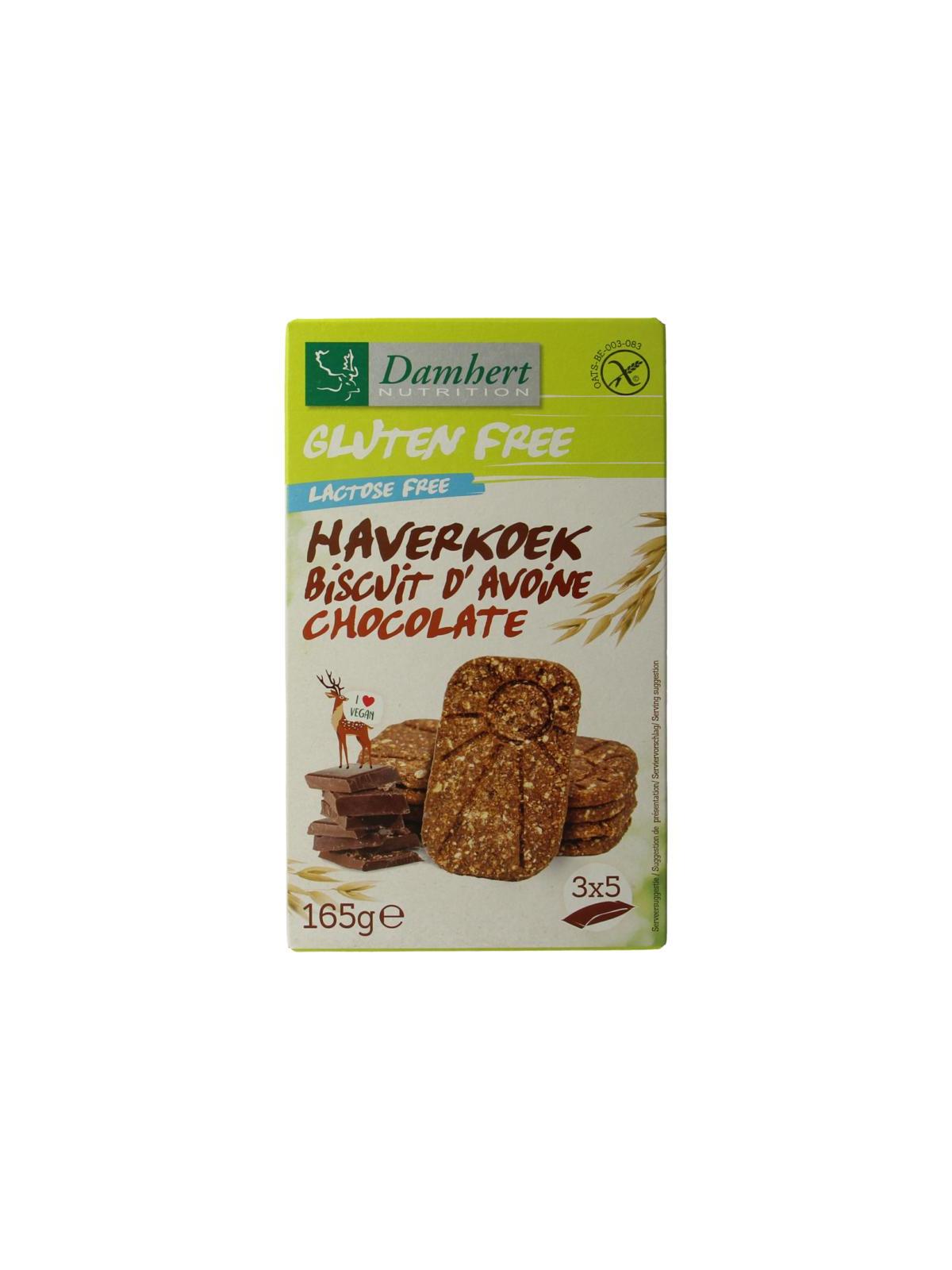 Haverkoekjes chocolade glutenvrij