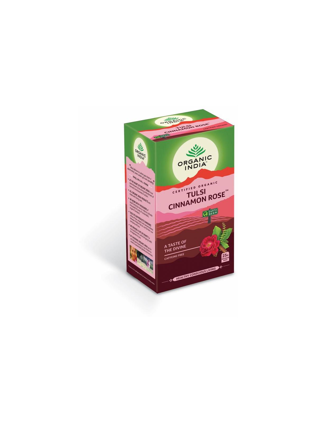 Tulsi cinnamon rose thee bio