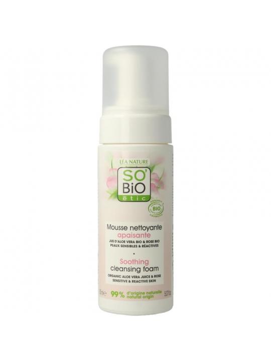 Aloe vera cleansing foam
