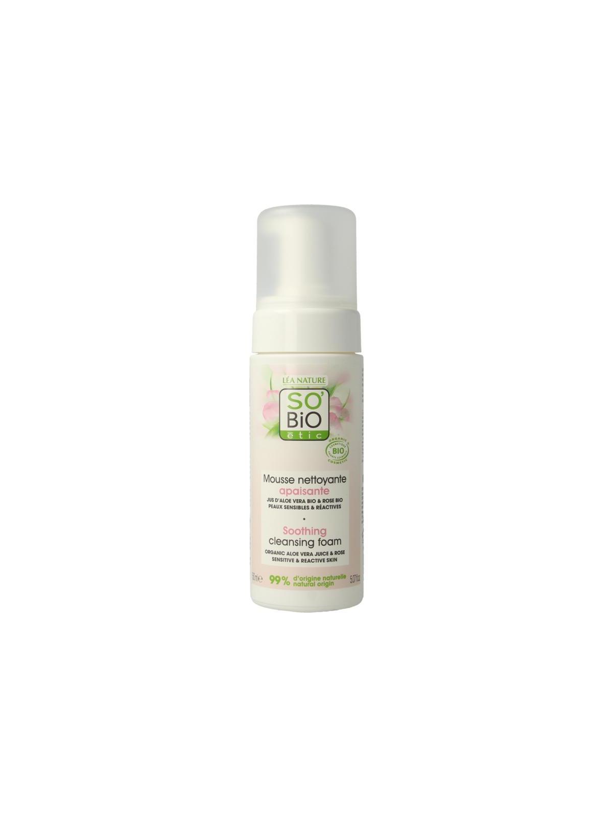 Aloe vera cleansing foam