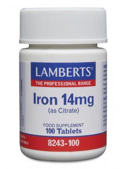IJzer citraat 14mg