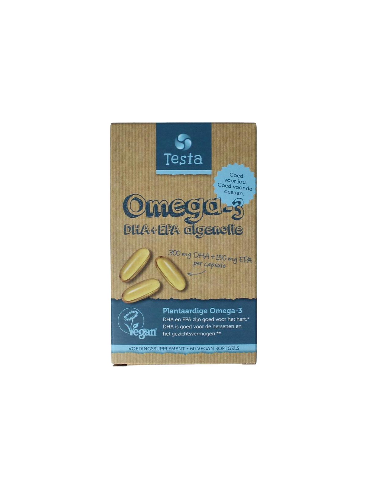 Omega 3 algenolie 325mg DHA + 150mg EPA vegan
