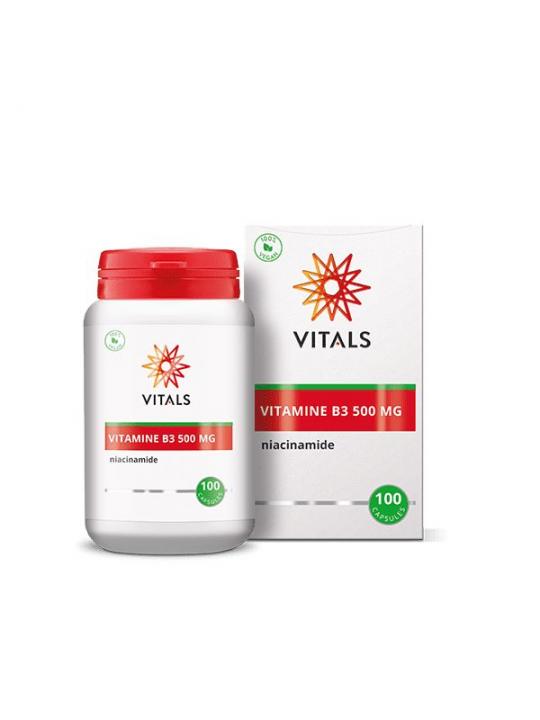 Vitamine B3 niacinamide 500mg