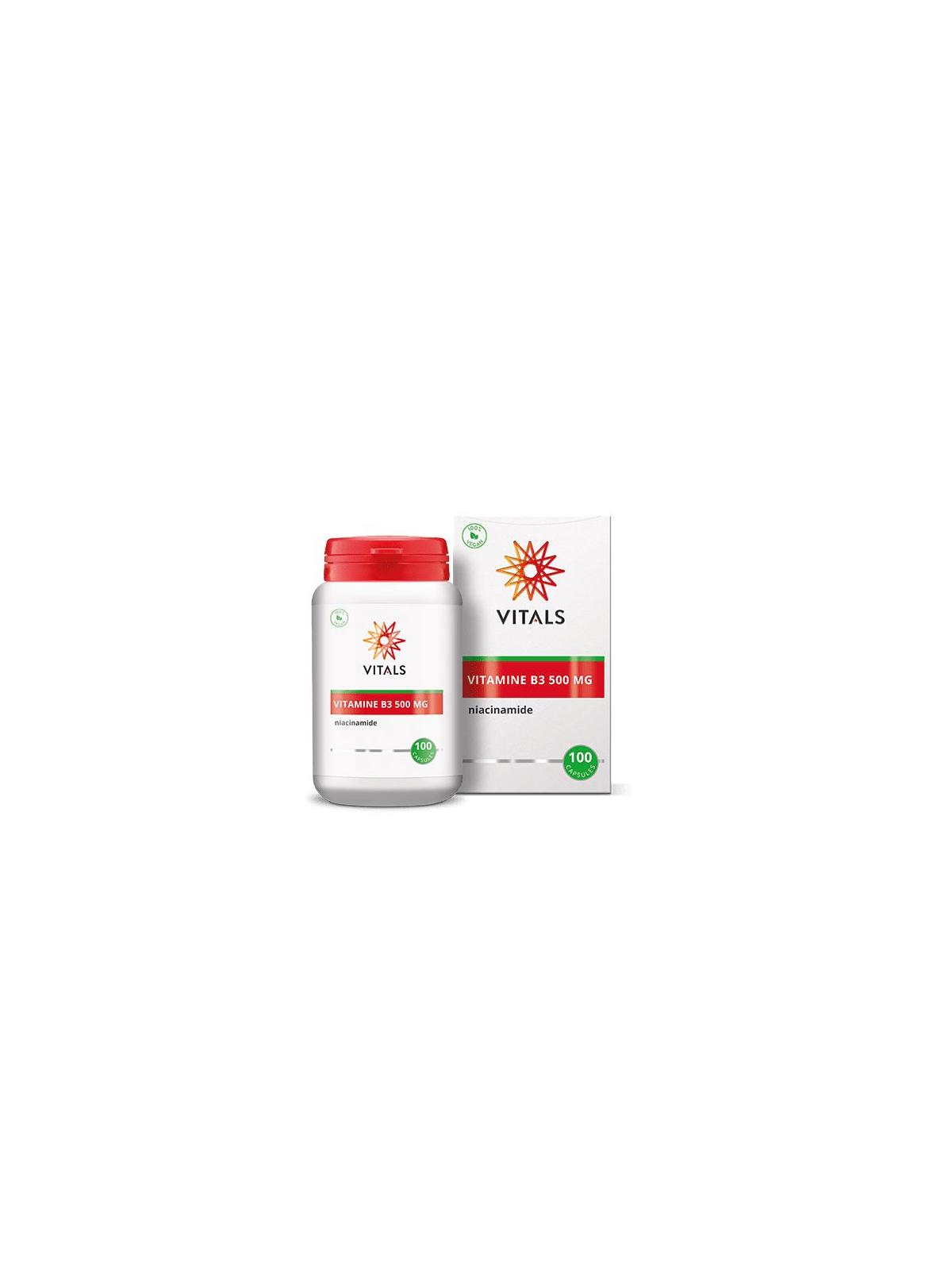 Vitamine B3 niacinamide 500mg
