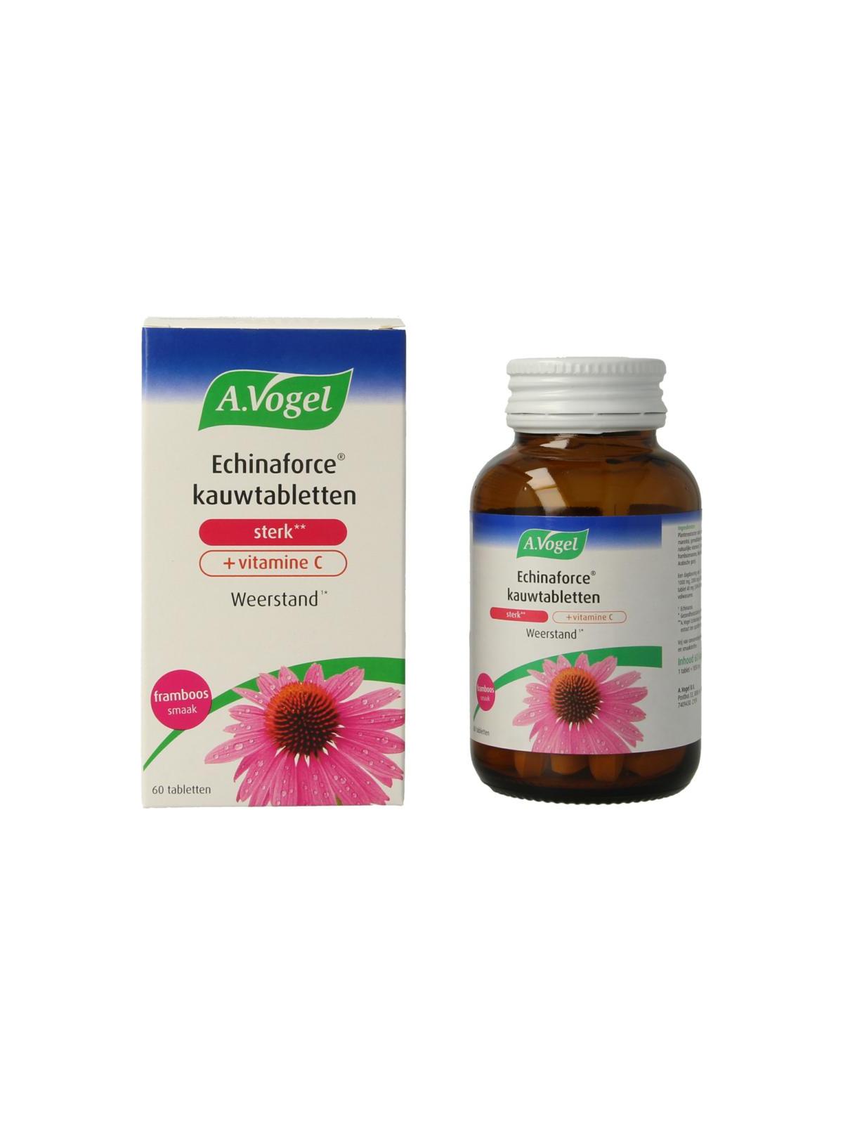 Echinaforce kauwtablet sterk + vitamine C
