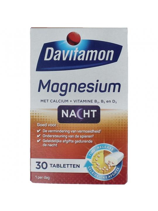 Magnesium speciaal voor de nacht