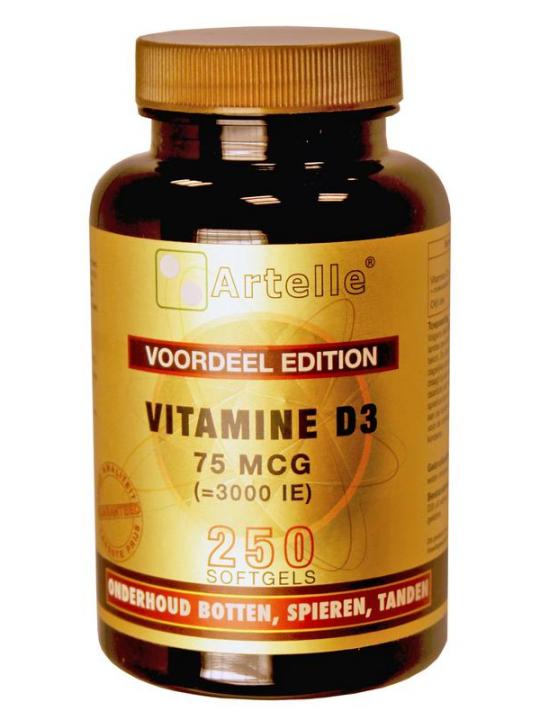 Vitamine D3 75mcg