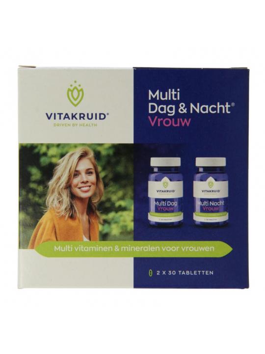 Multi dag & nacht vrouw 2 x 30 tabletten