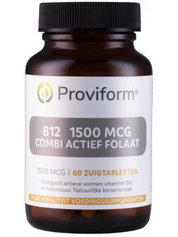 Vitamine B12 1500mcg combi actief folaat
