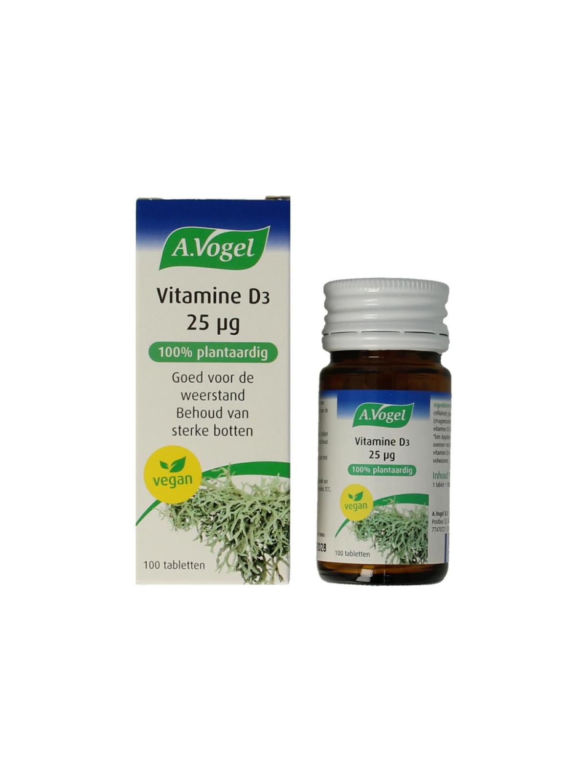 Vitamine D3 25ug