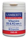 Vitamine D3 2000IE en K2 90mcg