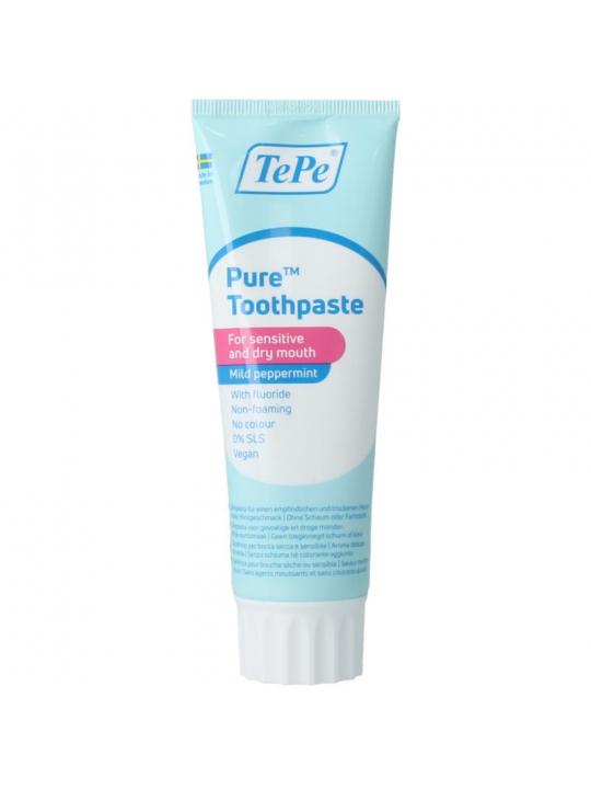 Pure tandpasta sensitive peppermint