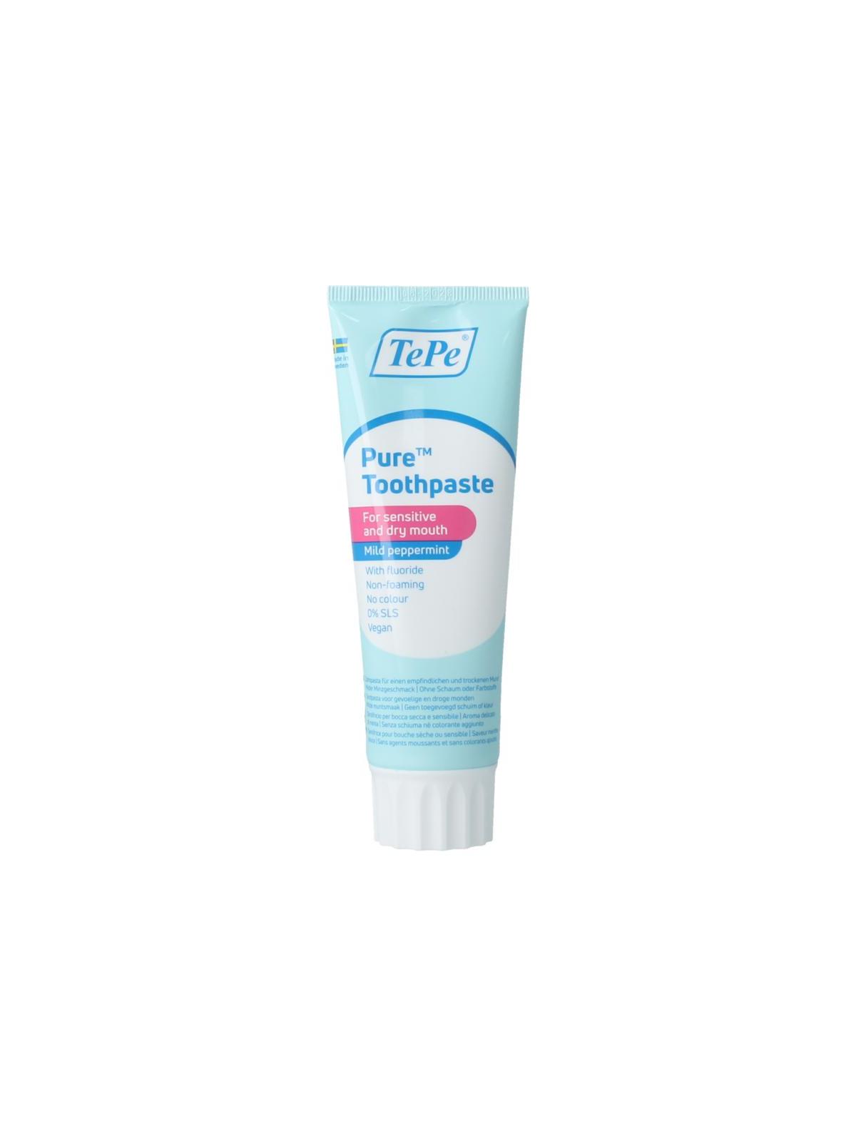 Pure tandpasta sensitive peppermint