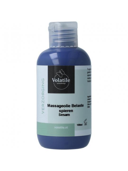 Massageolie sesam belaste spieren