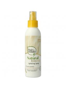 Natural blond lightening spray