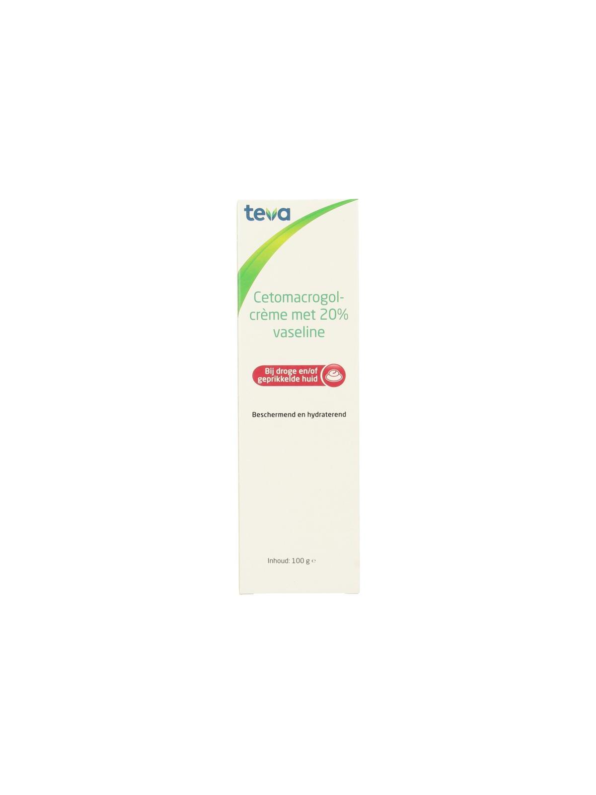 Cetomacrogolcreme 20% vaseline