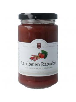Moestuinjam rabarber aardbei bio