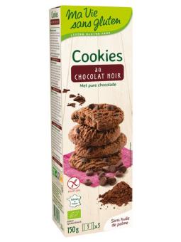 Koekjes met pure chocolade glutenvrij bio
