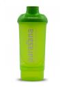Plastic shaker wave 500ml groen