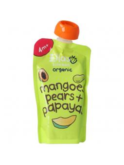 Mangoes pears & papayas knijpzakje 4+ maanden bio