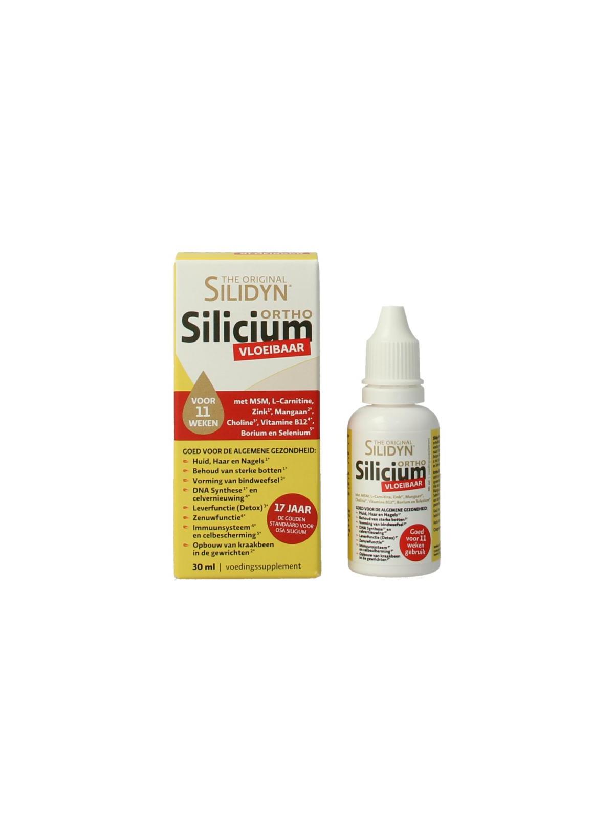 Ortho silicium druppels